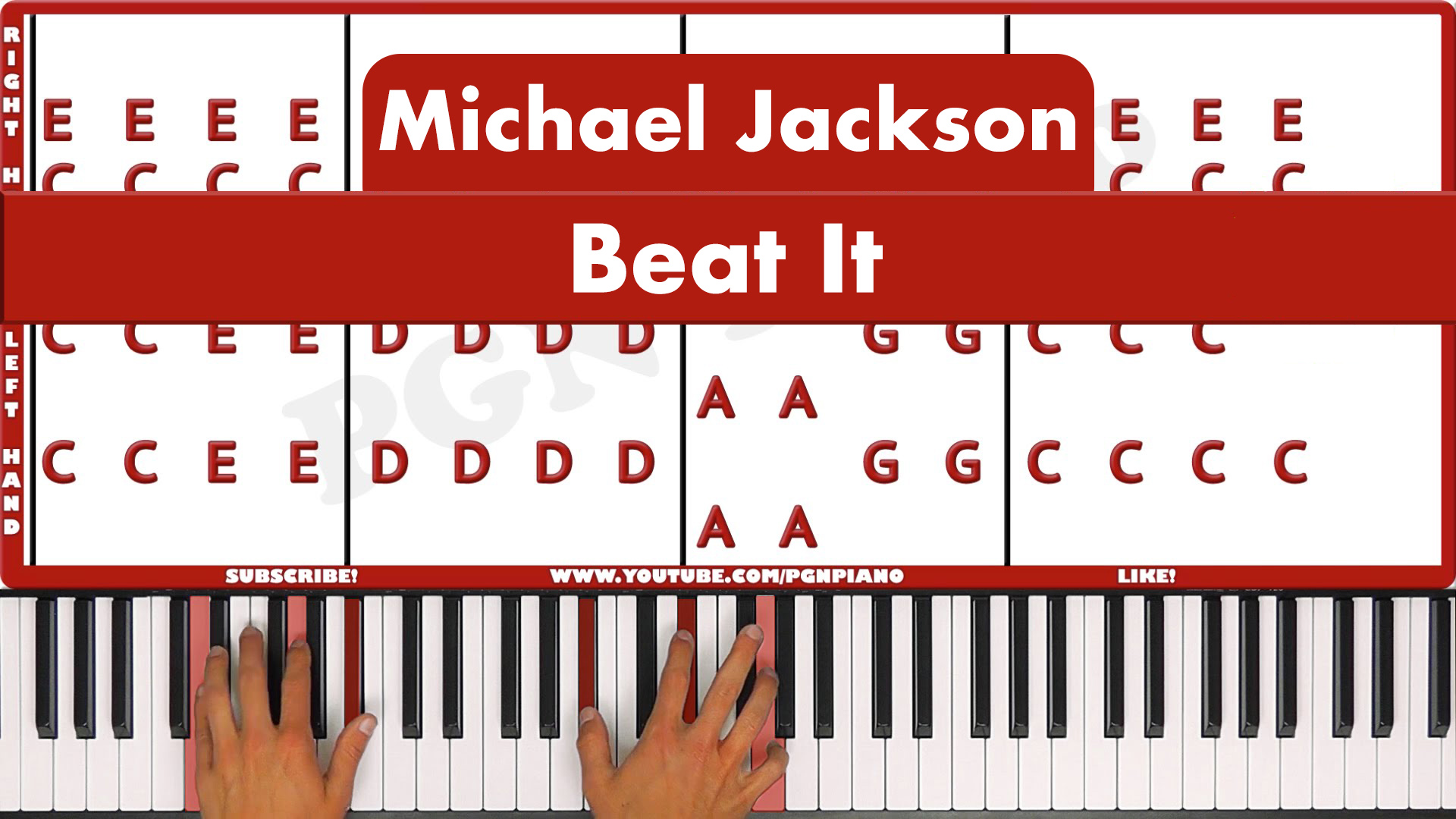 Michael Jackson – Beat It – Easy