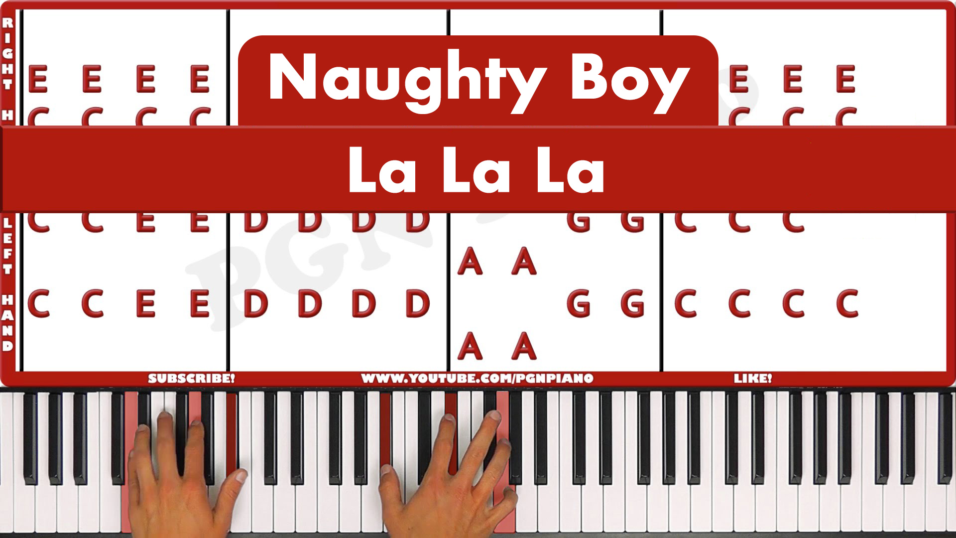 Naughty Boy – La La La – Easy