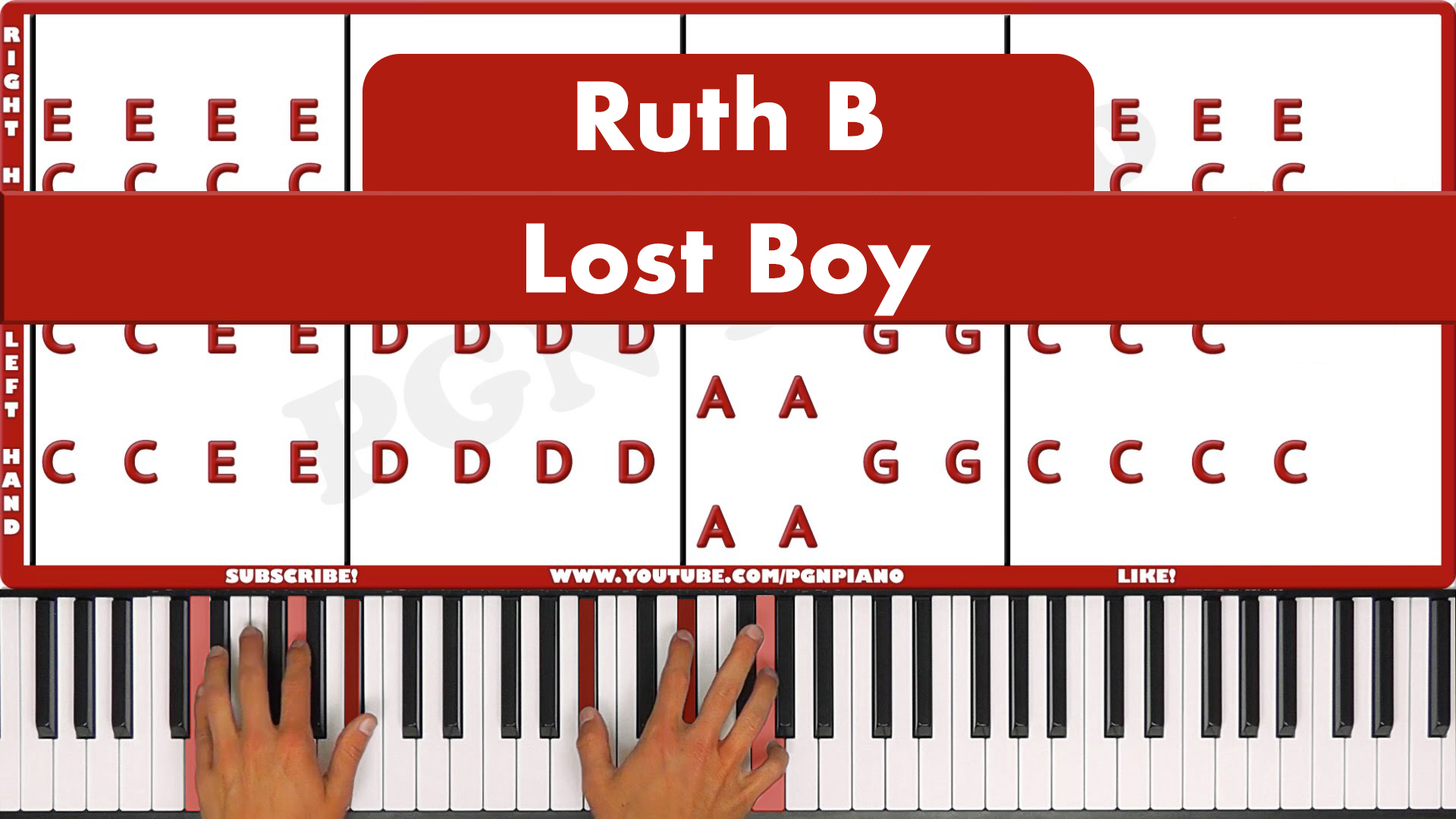 Ruth B – Lost Boy – Easy