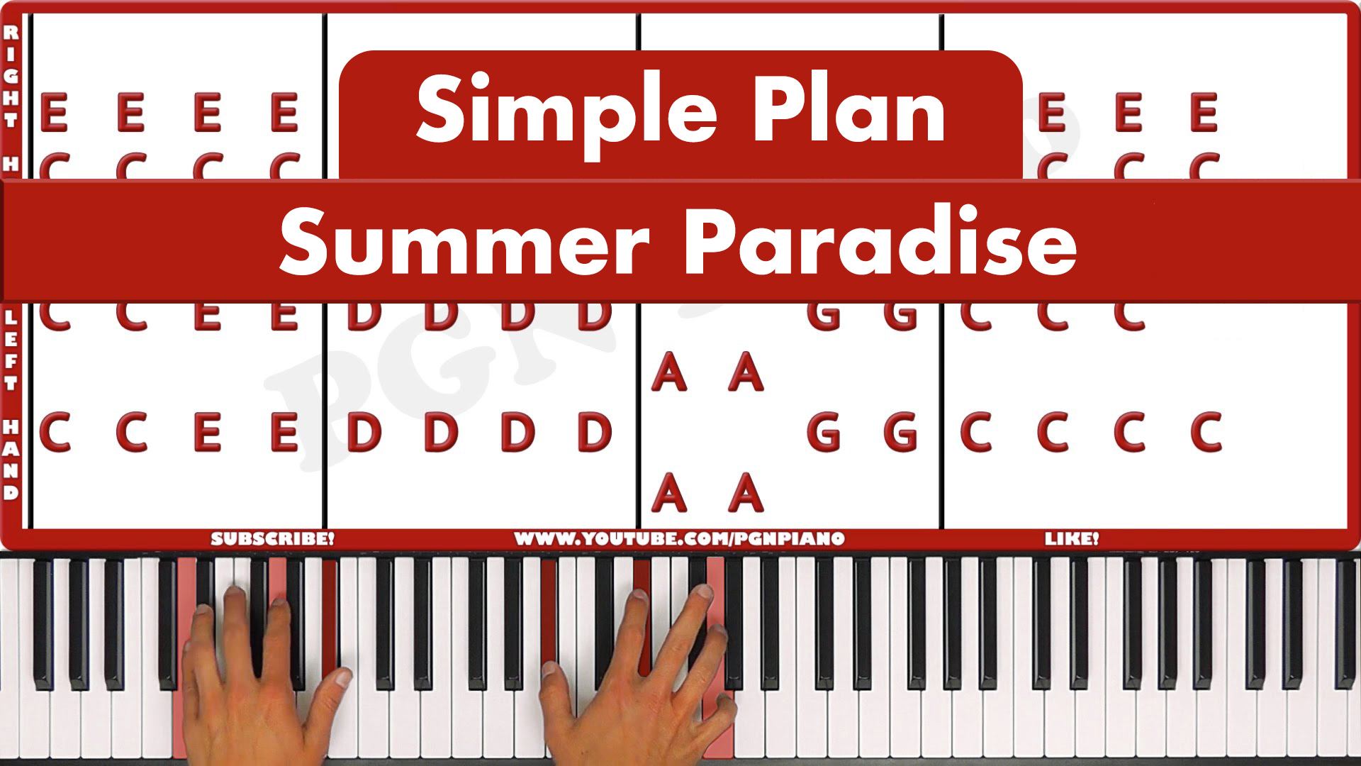 Simple Plan – Summer Paradise – Original