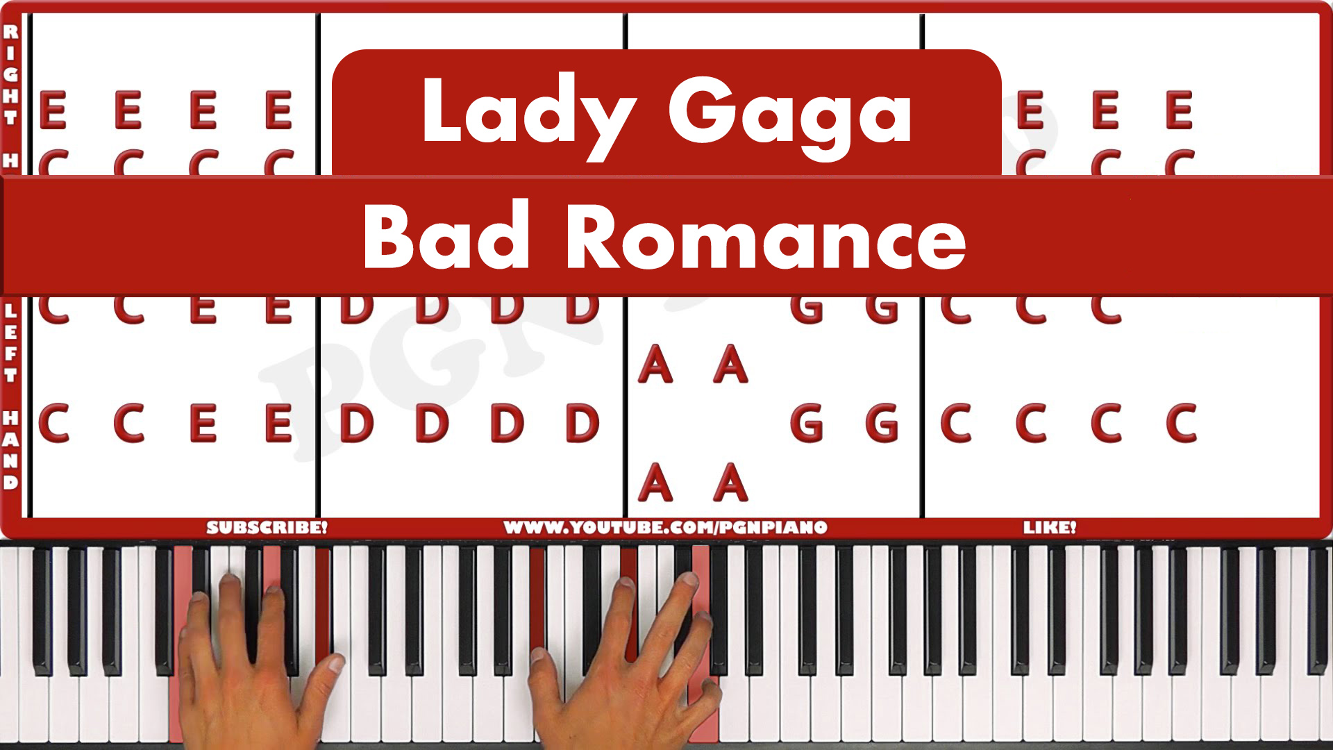 Lady Gaga – Bad Romance – Easy