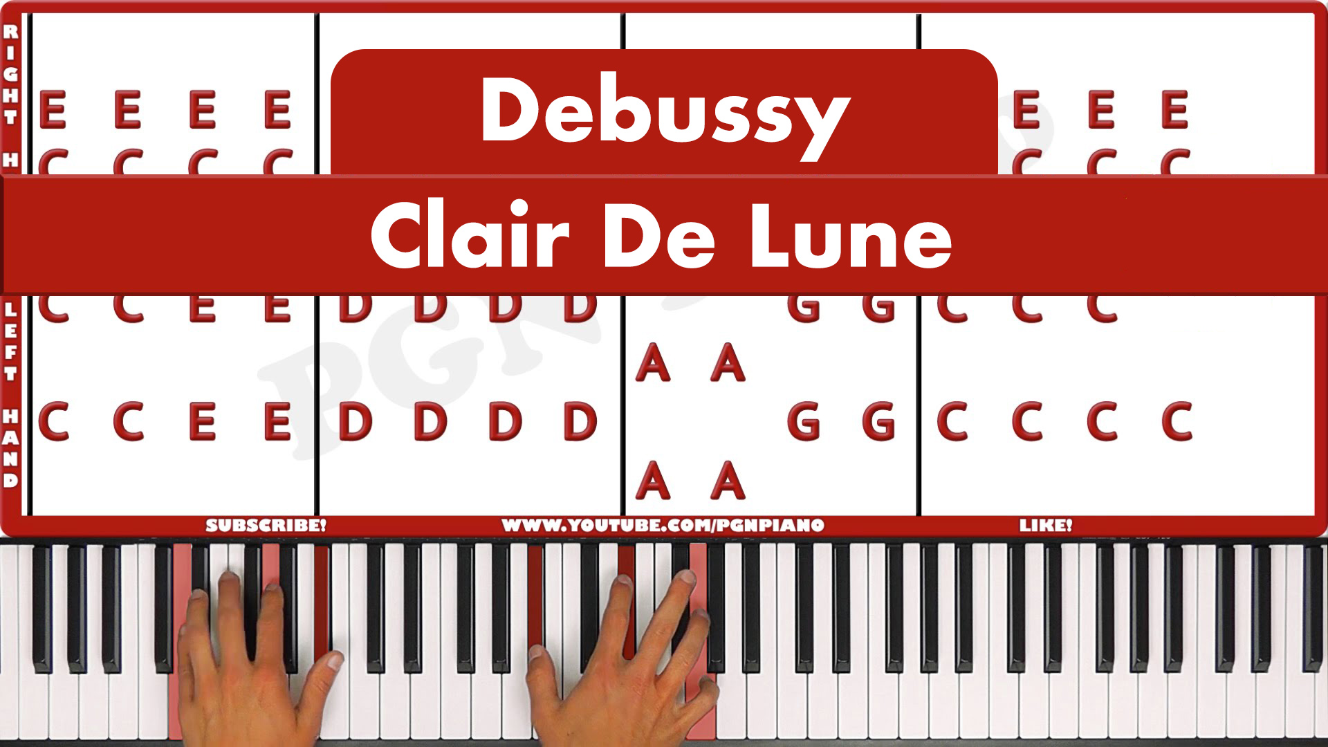 Claude Debussy – Clair De Lune – Original