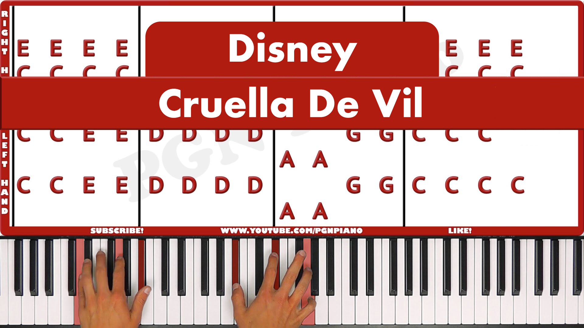 Disney – Cruella De Vil – Vocal