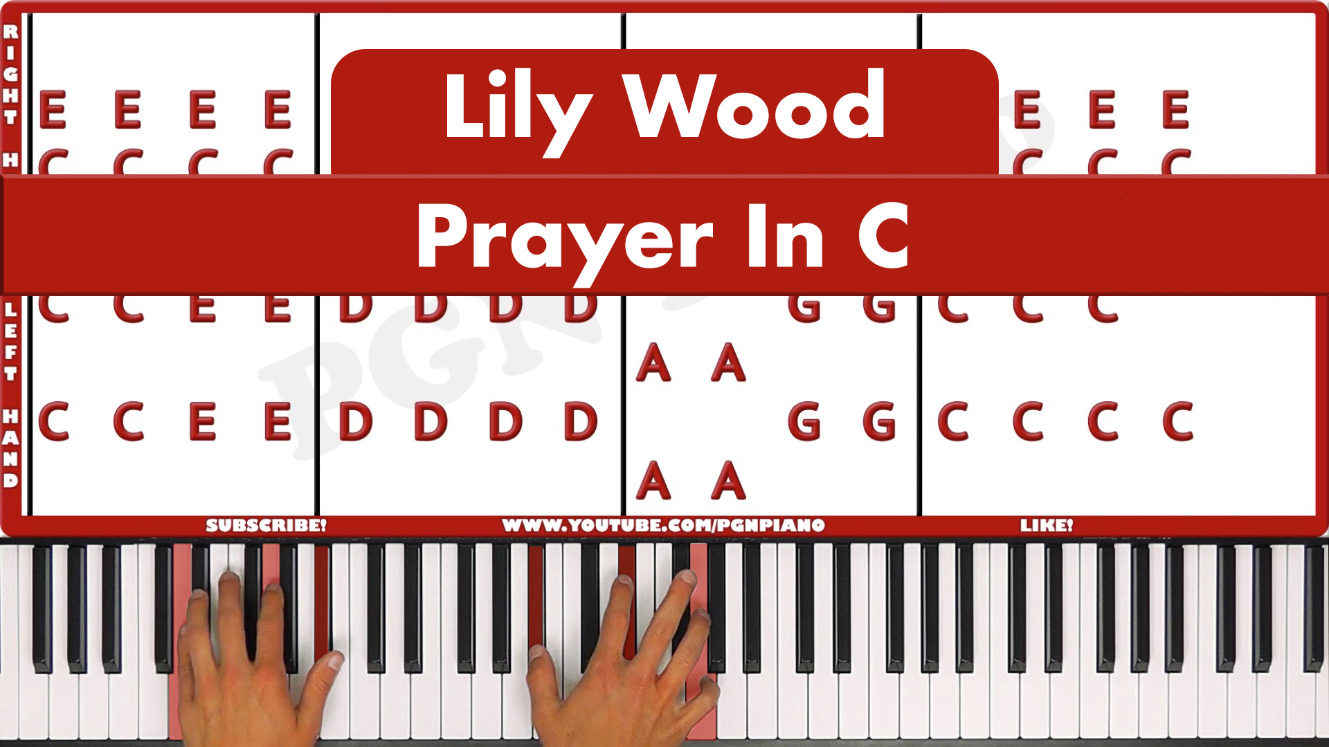Lily Wood & The Prick – Prayer In C – Easy