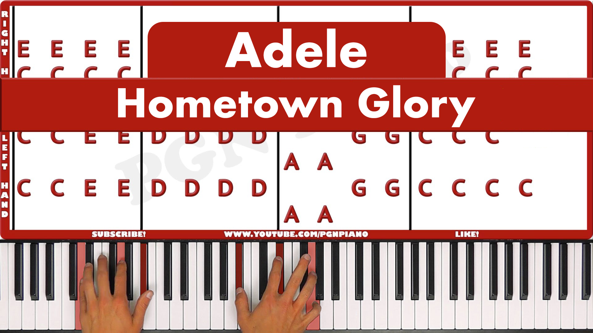 Adele – Hometown Glory – Easy