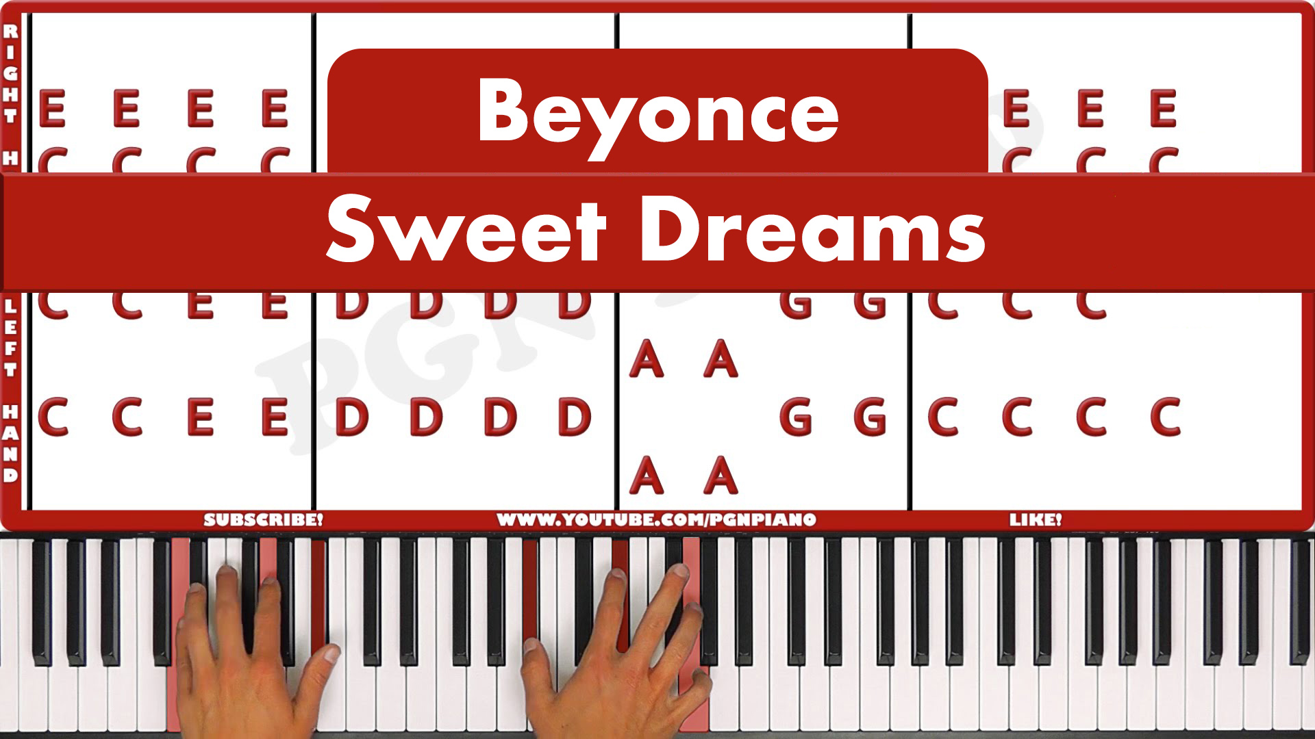 Beyonce – Sweet Dreams – EASY