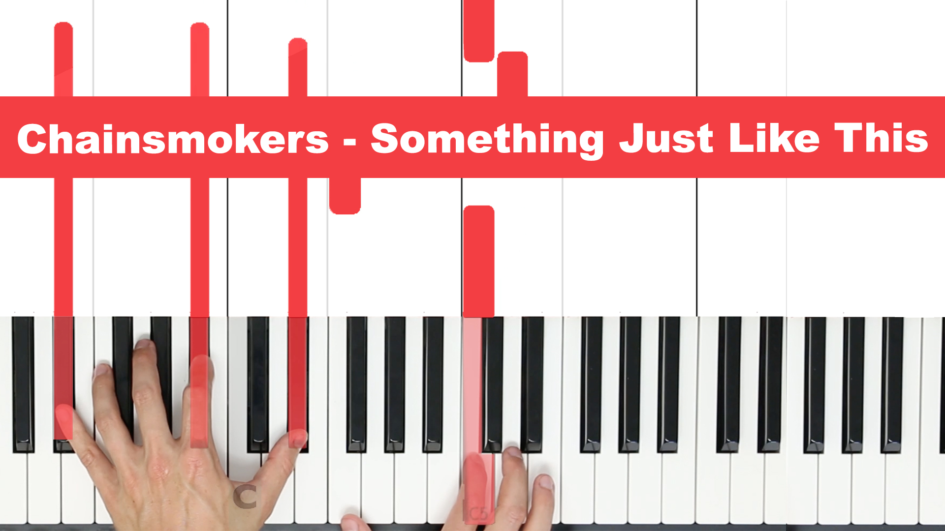 Chainsmokers Something Just Like This Easy Marks Piano