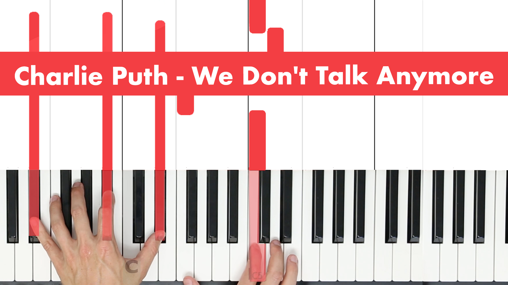Charlie Puth – We Don’t Talk Anymore – Vocal