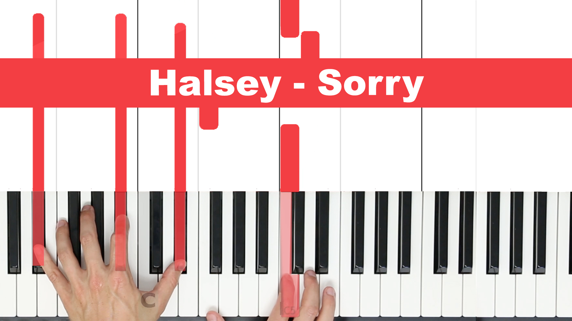 hd piano sorry halsey