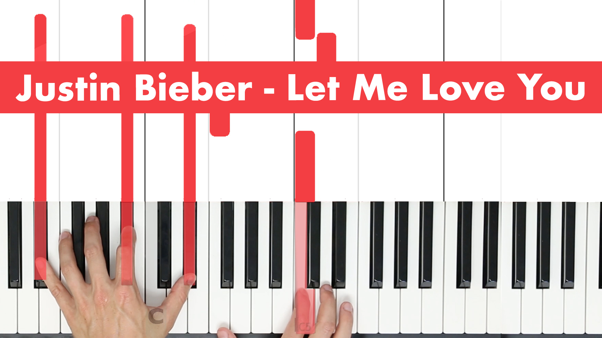 Justin Bieber – Let Me Love You – Easy