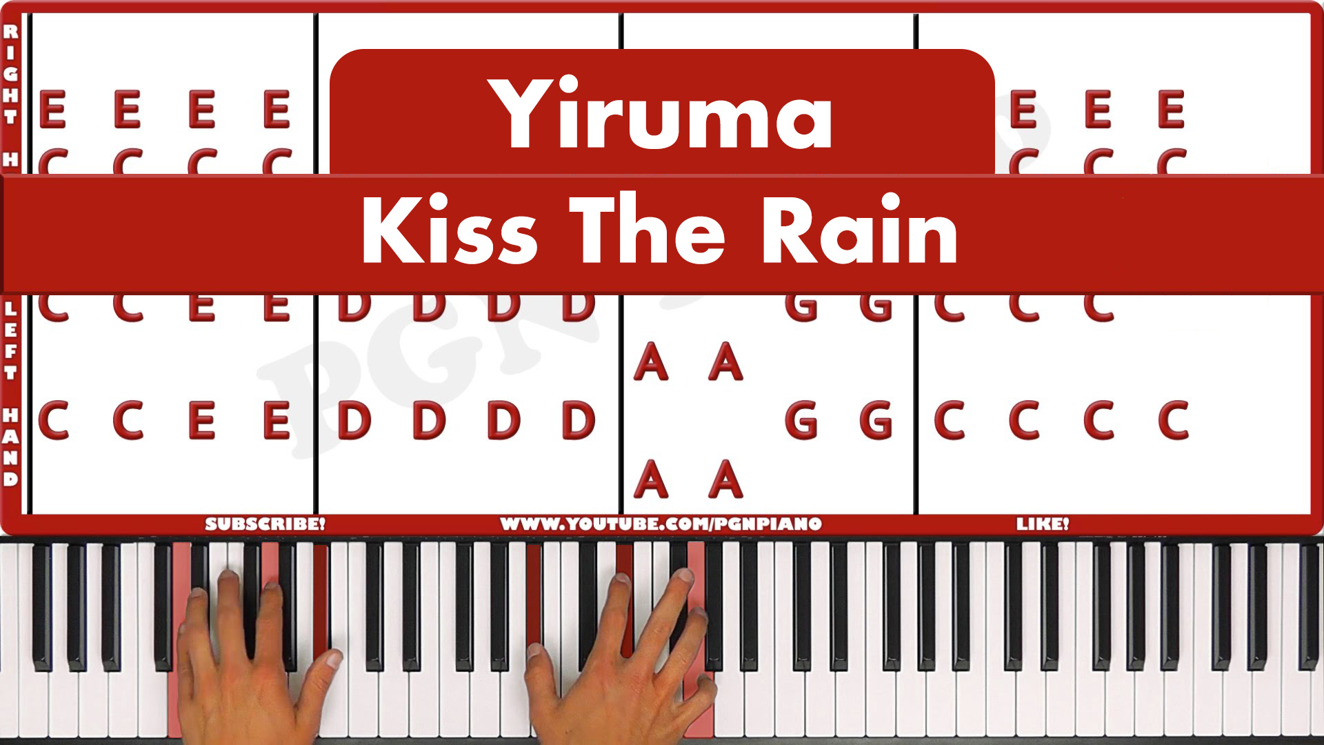 Yiruma – Kiss The Rain – Original