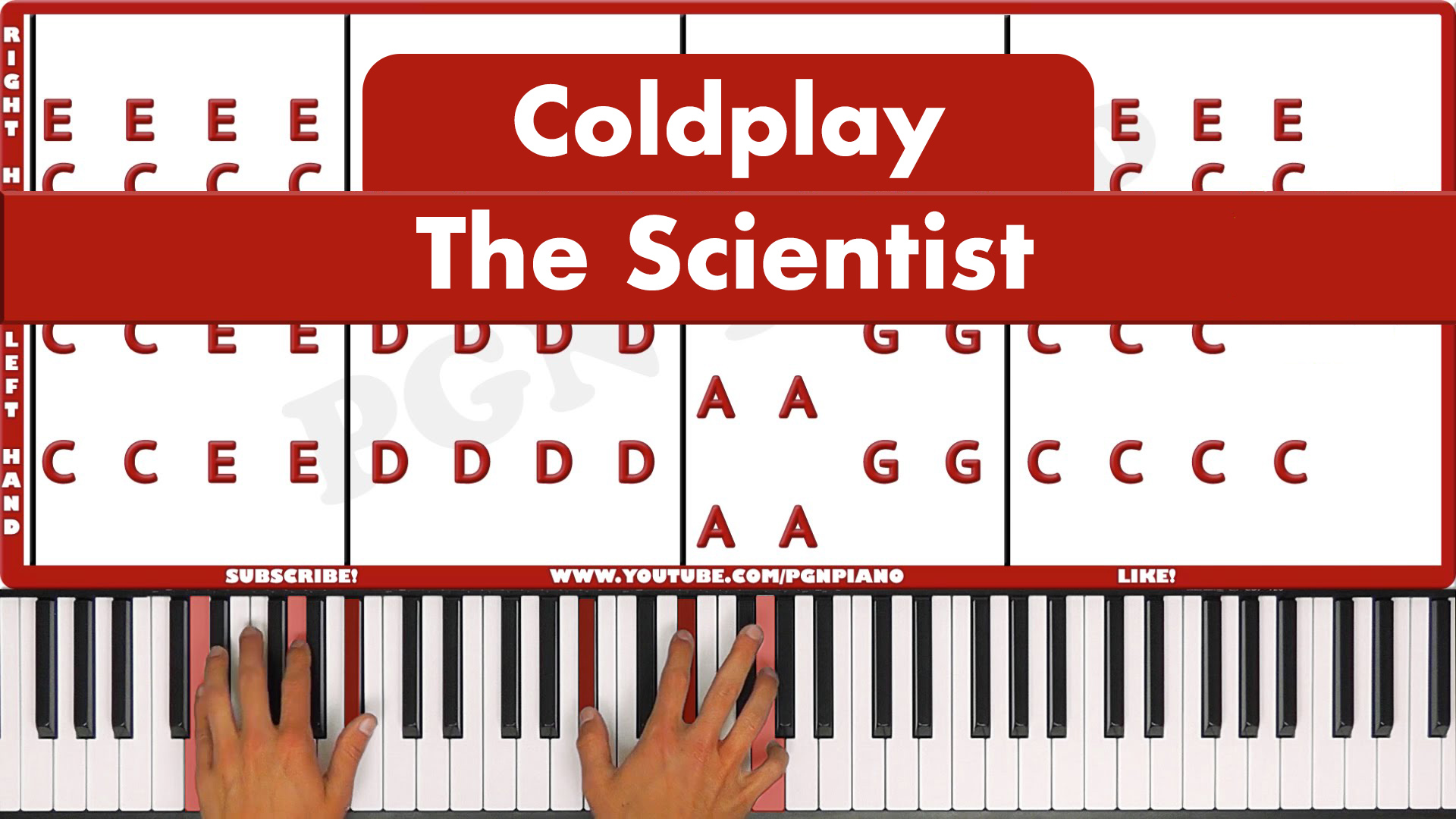 Coldplay – The Scientist – Easy