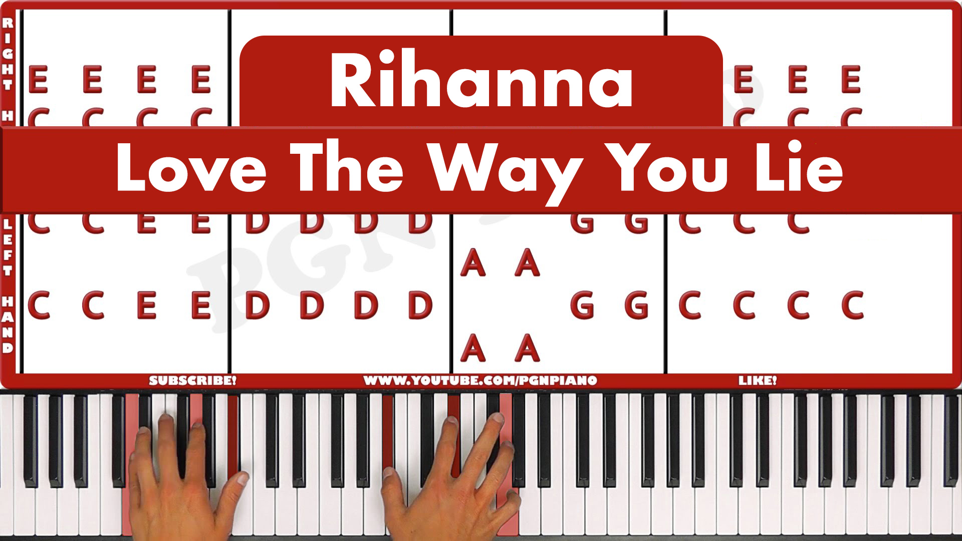 Rihanna – Love The Way You Lie – Easy