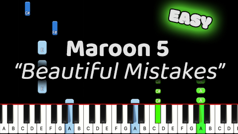 Maroon 5 – Beautiful Mistakes – Easy