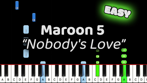 Maroon 5 – Nobody’s Love – Easy