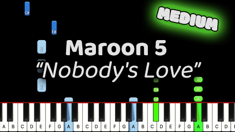 Maroon 5 – Nobody’s Love – Medium
