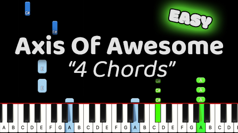 Axis of Awesome – 4 Chords – Easy