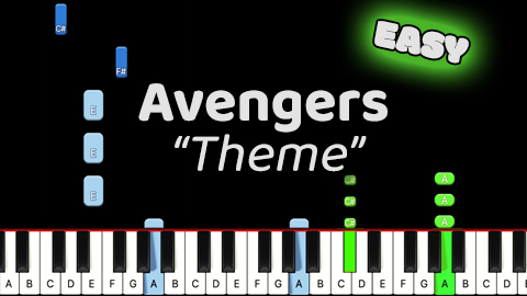 Avengers – Theme – Easy