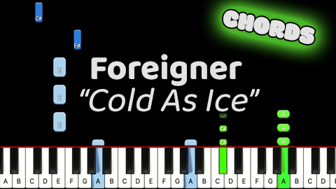 Foreigner – Cold As Ice – Chords