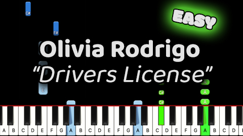 Olivia Rodrigo – Drivers License – Easy