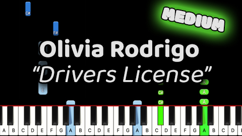 Olivia Rodrigo – Drivers License – Medium