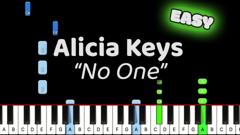 Alicia Keys – No One – Easy