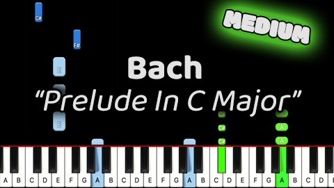 Bach – Prelude In C Major – Medium