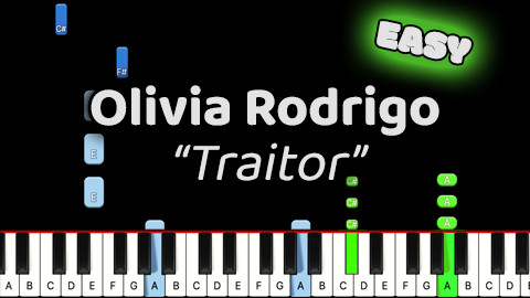 Olivia Rodrigo – Traitor – Easy