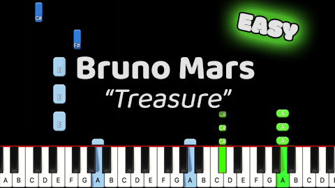 Bruno Mars – Treasure – Easy