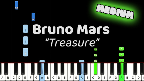 Bruno Mars – Treasure – Medium
