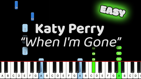 Katty Perry, Alesso – When I’m Gone – Easy