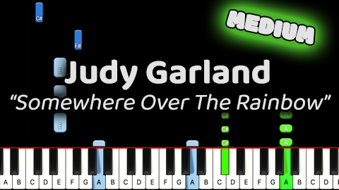 Judy Garland – Somewhere Over The Rainbow – Medium