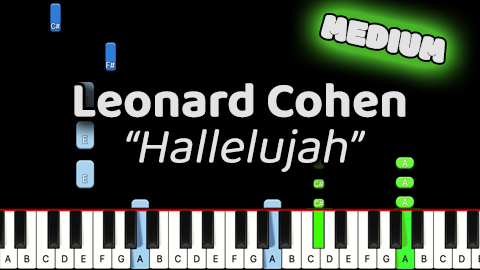 Leonard Cohen – Hallelujah – Medium