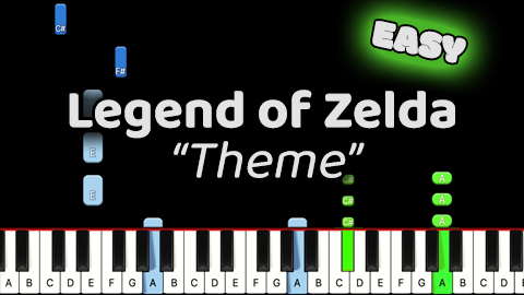 Legend of Zelda – Theme – Easy