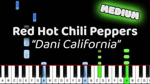 Red Hot Chili Peppers – Dani California – Medium
