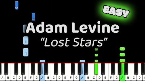 Adam Levine – Lost Stars – Easy
