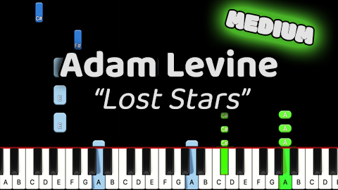 Adam Levine – Lost Stars – Medium