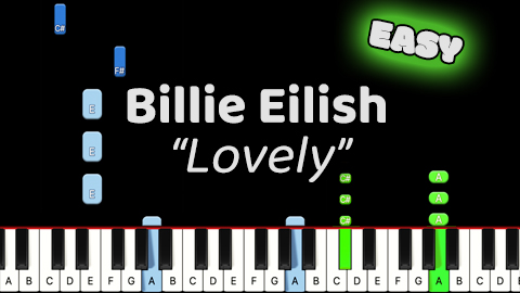 Billie Eilish – Lovely – Easy