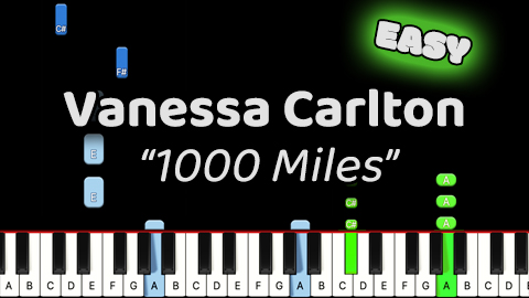 Vanessa Carlton – 1000 Miles – Easy