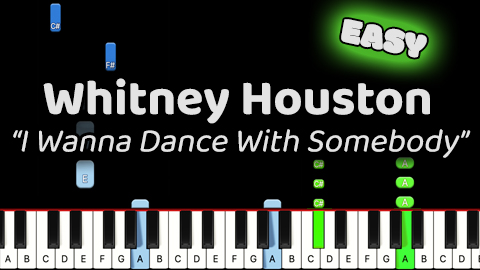 Whitney Houston – I Wanna Dance With Somebody – Easy