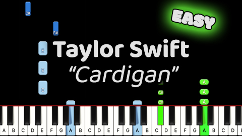 Taylor Swift – Cardigan – Easy