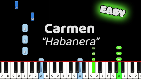 Carmen – Habanera – Easy