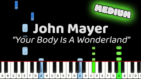 John Mayer – Your Body Is A Wonderland – Medium
