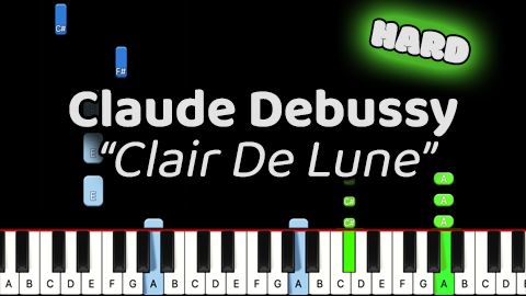 Claude Debussy – Clair De Lune – Hard