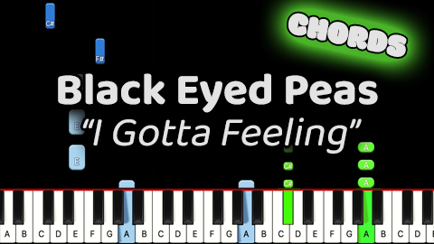 Black Eyed Peas – I Gotta Feeling – Chords