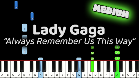 Lady Gaga – Always Remember Us This Way – Medium