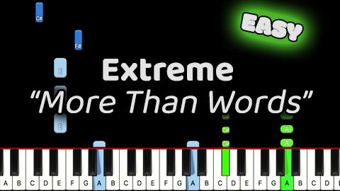 Extreme – More Than Words – Easy