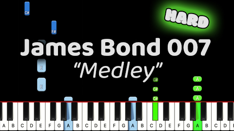 James Bond – Medley – Hard