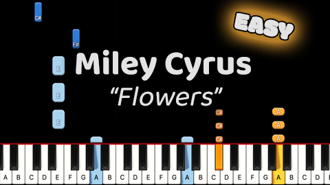 Miley Cyrus – Flowers – Easy
