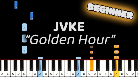 JVKE – Golden Hour – Beginner